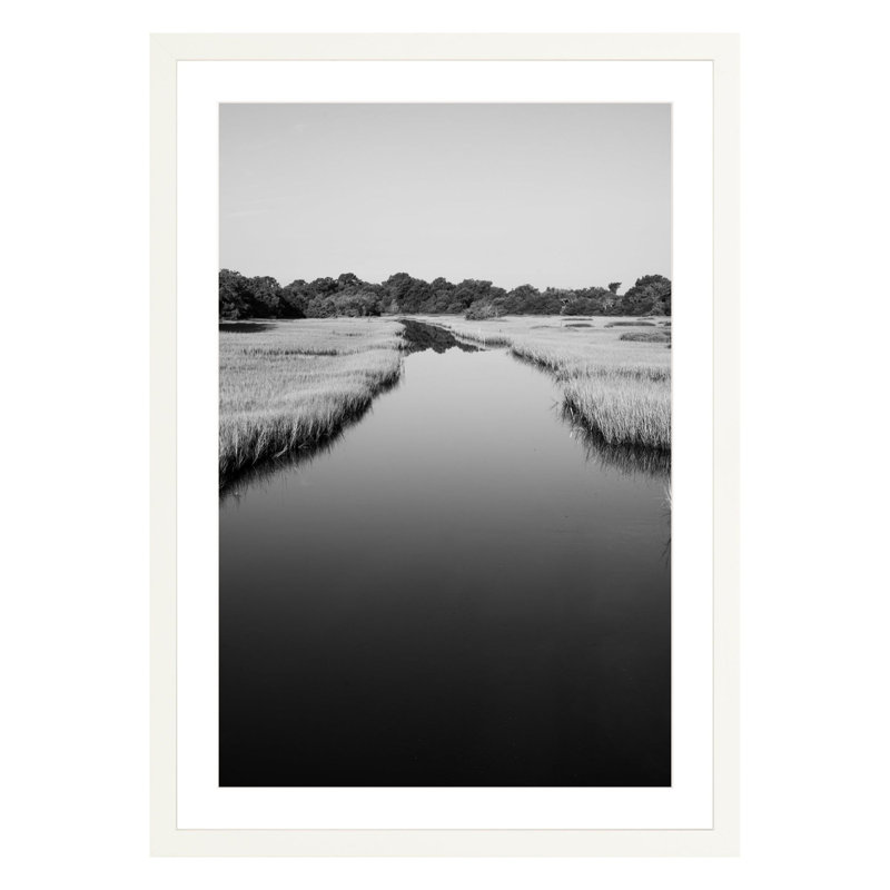 Landscape & Nature Print, White, 42" H x 28" W x 2.25" D