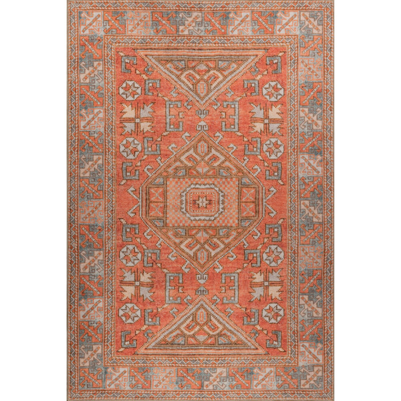 Tapis rouge Ottilie, Rectangle 3 pi 10 po x 5 pi 3 po