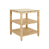 Glass End Table