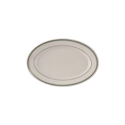 Tuxton Green Bay Ceramic Platter