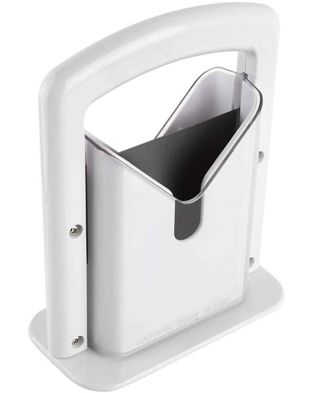 Cheer Collection Stainless Steel Bagel Slicer