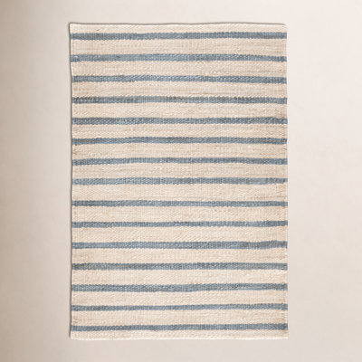 Moana Stripe Handwoven Jute Rug