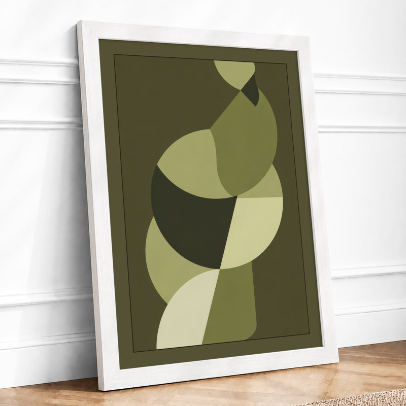 Organic Rhythm Minimalist - Print, A4 - 29.7 x 21.0 cm, White