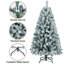 Flocked Artificial Christmas Tree-1024731818