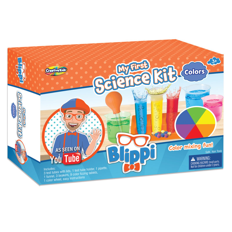 Be Amazing Toys Blippi My First Science Kit Educational Game
