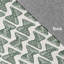 Tapis à motif géométrique vert-2135756749