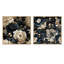 Ilyana - Ensemble de 2 collages carrés botaniques abstraits-101849601-101849603