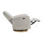 Bea Swivel Glider Recliner in Vanilla-592108821