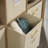 Sauder Stow-Away 8-Cube Organizer With Fabric Bins, Versatile Storage Solution For Home And Office