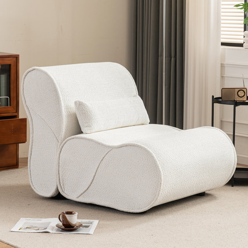 Méridienne Chever, Tissu beige