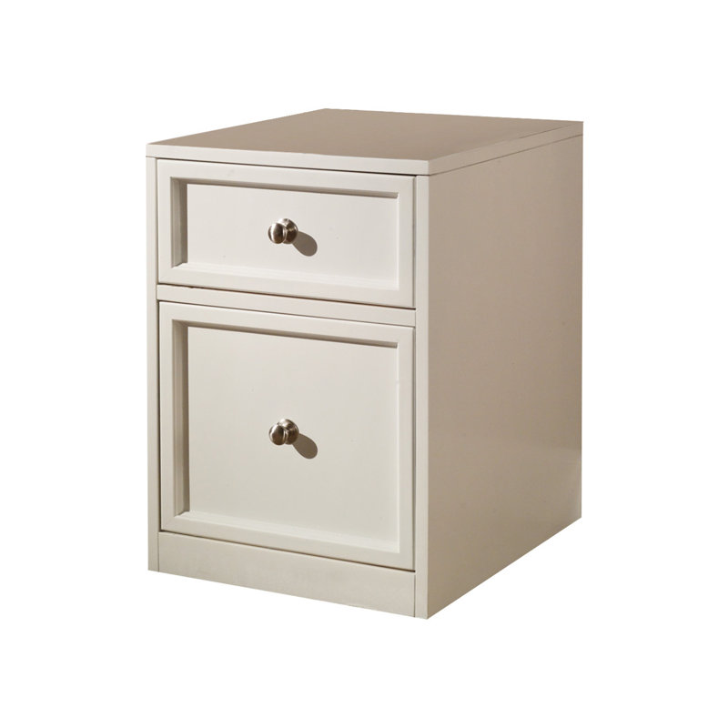 Annmarie 14.5 " Wide 2 Drawers Mobile Vertical Filing Cabinet