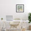 «Ethereal Brushstroke Harmony», reproduction encadrée sous verre, design par Carol Robinson-747508344-747508345