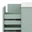 Ensemble de meuble-lavabo 30 po avec lavabo, armoire de rangement moderne avec porte à fermeture douce et 3 tiroirs, structure en bois massif
