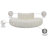Issaih Upholstered 90'' Sofa-89266625