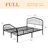 Fordingbridge Black Metal Platform Bed with Vintage-Style Headboard and Footboard-1826802210-1860862423