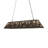 72" Long Tall Pines Oblong Pendant