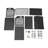 11-Device Portable Charging Station With Lock, Locking Laptop Storage Box