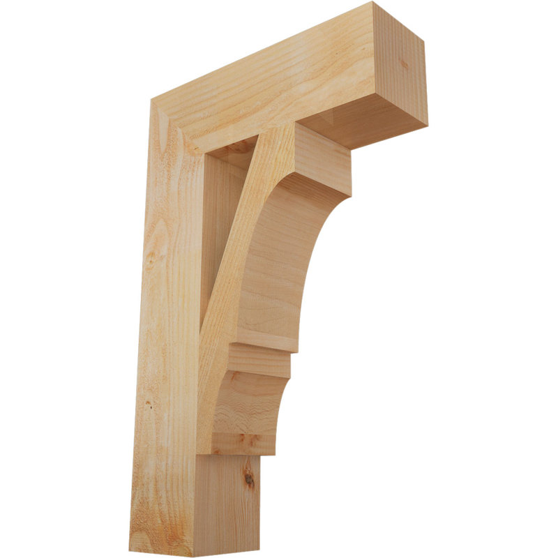 Support de bloc Balboa, L 6 po x P 20 po x H 32 po, Sapin Douglas scié brut