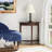 Simplify 28.5" Half Moon Entry Table With Shelf, Small Accent End Table-165237407