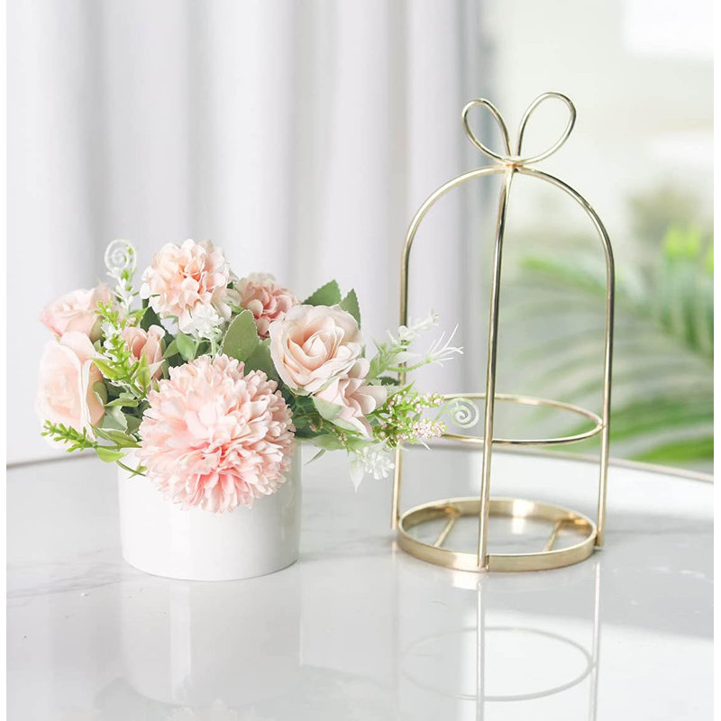 Arrangement in Vase, Pink