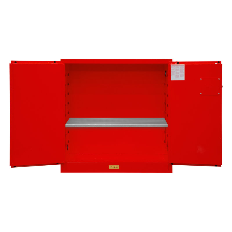 Cabinet de rangement inflammable saxicola, Manuel