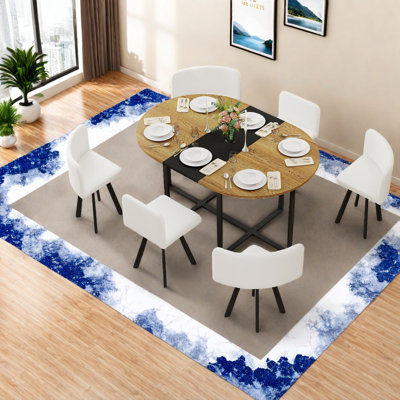 Ensemble de table de salle à manger 7 pièces Modern Modern