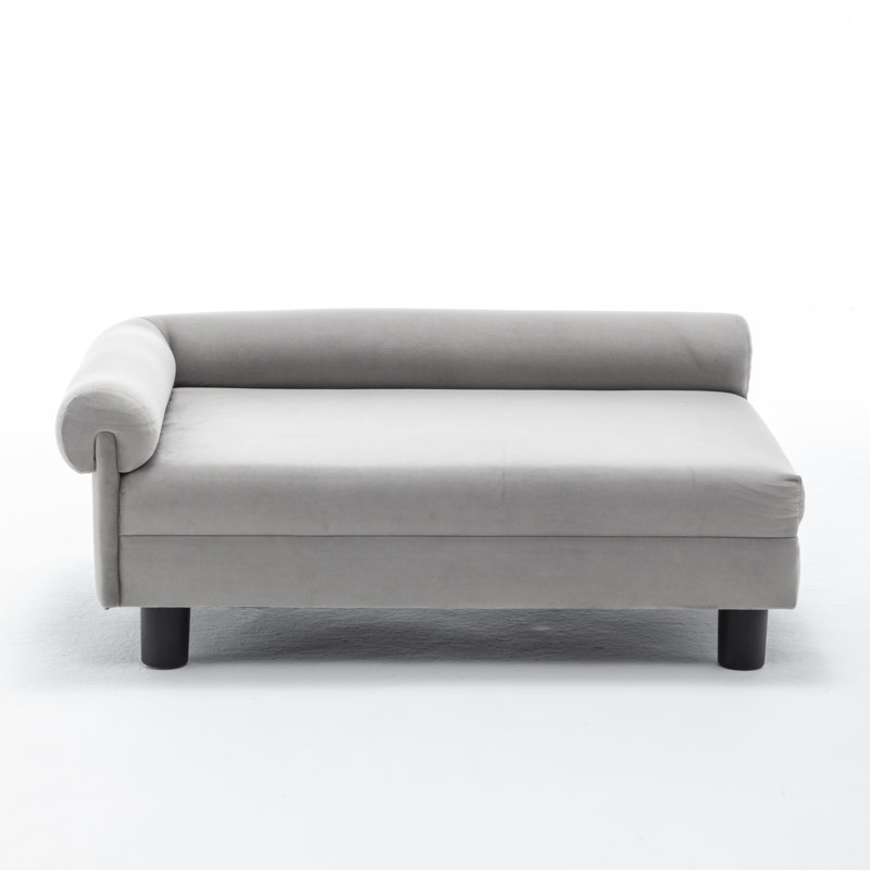 Lit pour chien Malcolm Elegant Rectangle, Grey