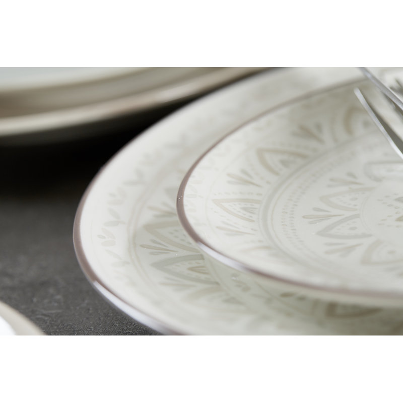 Piece Porcelain Dinnerware Set - Service for 2