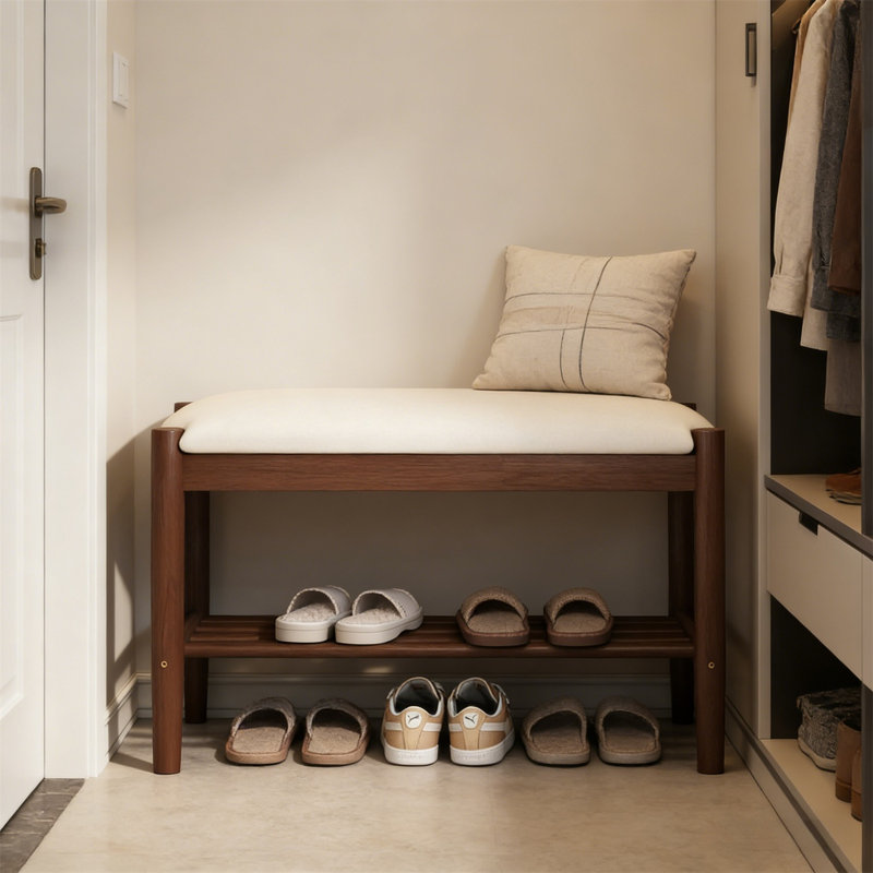 Premium Wooden Shoe Cabinet For Home, 39.4" H x 15.7" W x 11.8" D