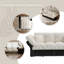 2 Seater Velvet Sofa Bed-126428403