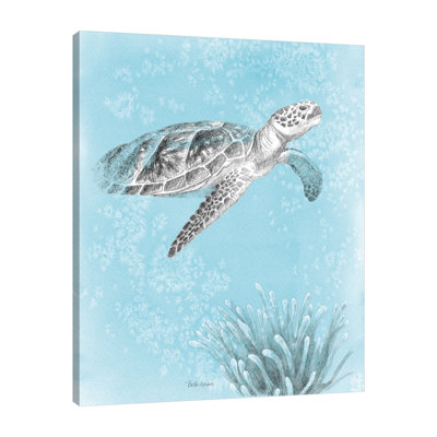 Reproduction d’art sur toile tendue Coastal Sea Life I V2 par Beth Grove