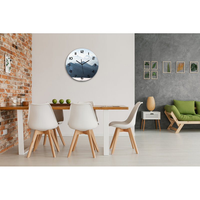 Joevani Glass Wall Clock