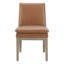 Chaise rembourrée en cuir Bethea-116156968