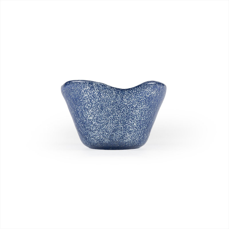 Diamètre de la vaisselle en verre: H 3,25 po: 2 po Ramequin rond en verre (ensemble de 4), Marine