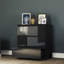 3 Drawer High Gloss Chest, (FSC 100%) Bedroom Home Furniture-1659660848
