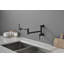 Robinet remplisseur de pot de cuisine mural moderne en laiton avec bras pivotant | Idée de cadeau-122634006-122634008