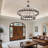 2 Tier 60 Inch Large Wagon Wheel Chandelier Farmhouse,54-light Black Industrial Ceiling Pendant Light Fixture Round Rustic Hanging Lighting Outdoor Chandelier for Porch, High Ceilings