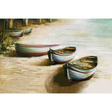 Framed Canvas Art - Fishing Time by Dean Crouser ( Sports > Fishing art) - 18x26 in