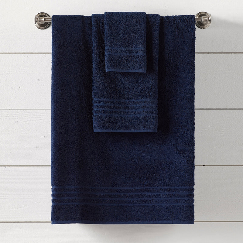 Wardour 100% Cotton Midweight Mulit-Size Set, Navy
