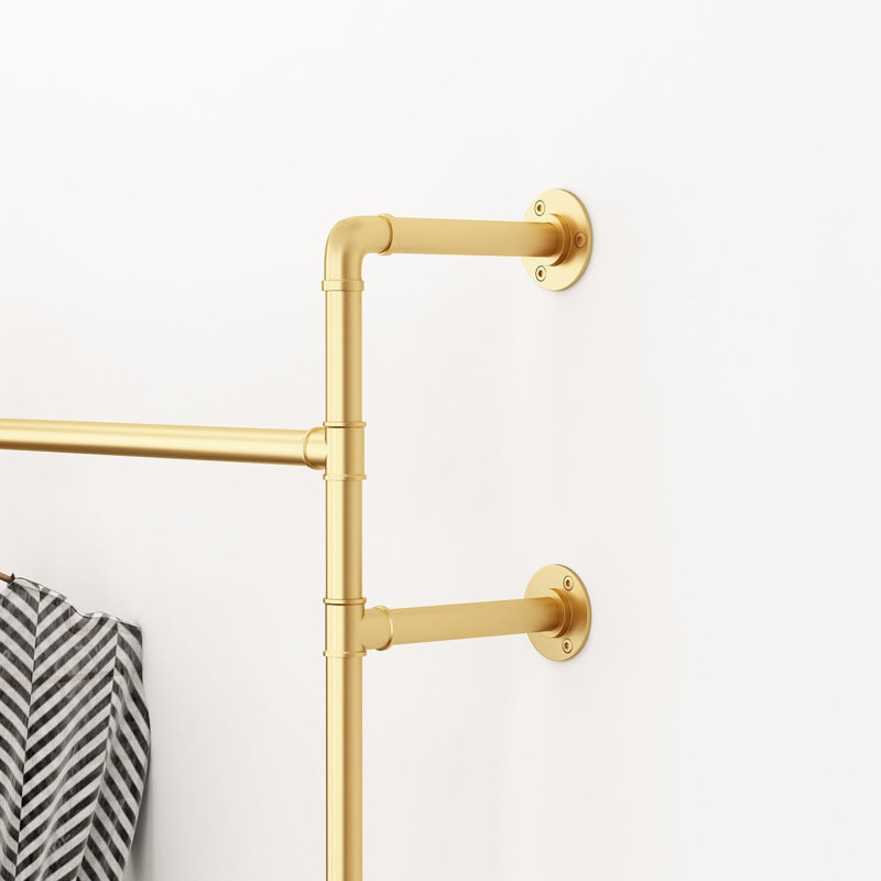 Wall Mounted Display Garment Rack for Home