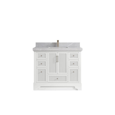 Alys 42'' Single Bathroom Vanity with Top