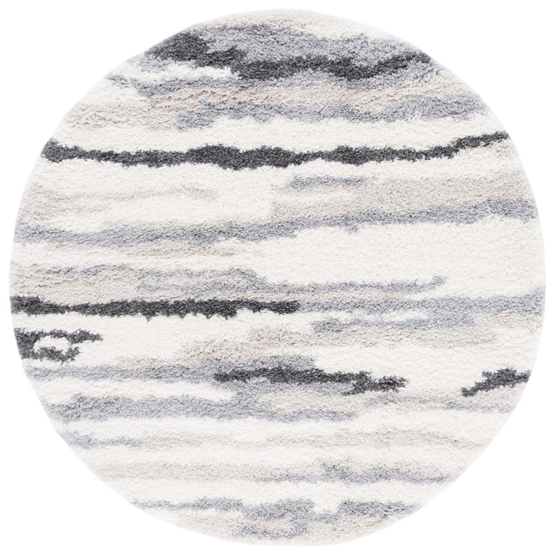 Tapis à poils longs Fontana 800 Performance Fontana, Rond 4 pi
