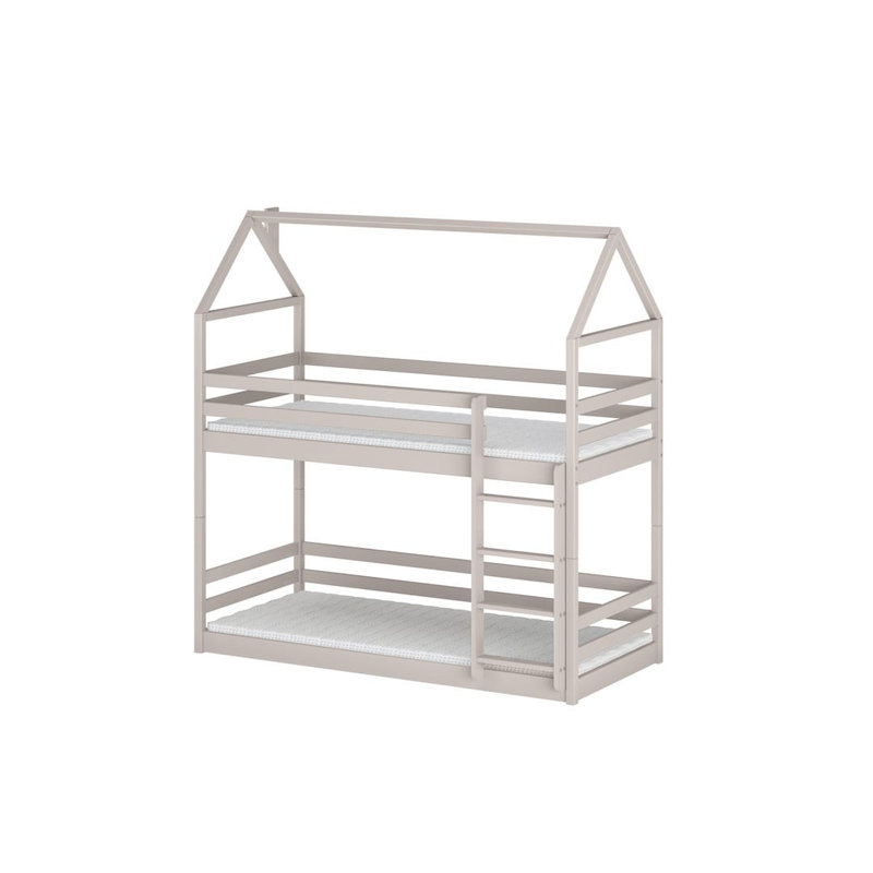 Platform Bed Frame with Trundle Included, Cashmere
