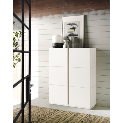 24 Pair Shoe Storage Cabinet