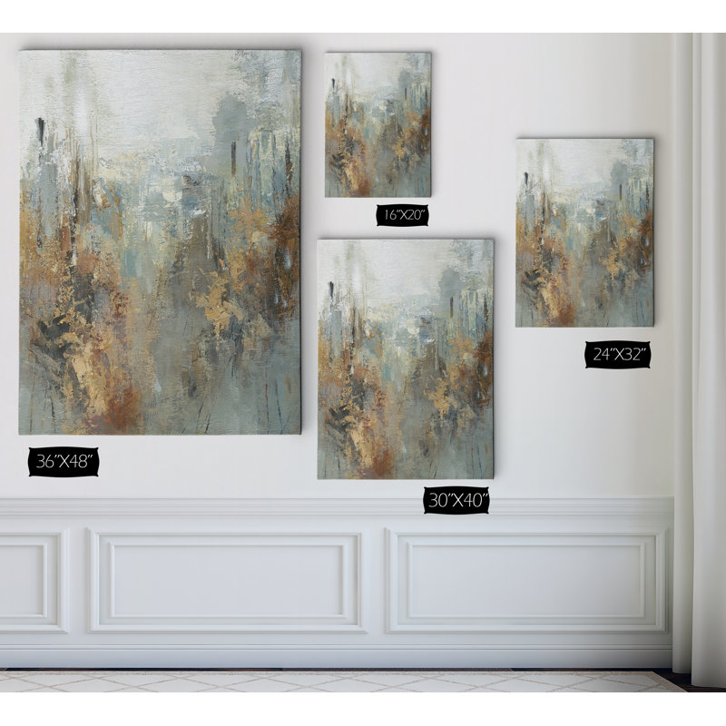 " Forest Lights ", 36" H x 48" W x 1.5" D