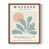 Brown Single Picture Framed