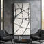 «Black Ink Ribbon Line», art abstrait sur toile légère-197150768-197150774