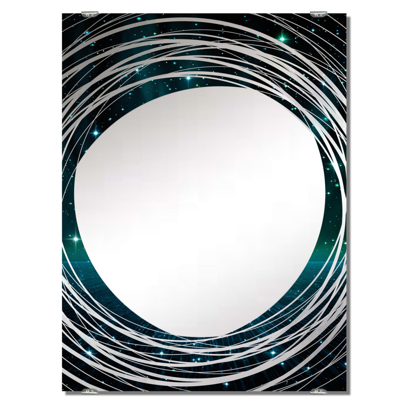 Hanchett - Miroir mural décoratif planètes MIR139131, 32 po x 24 po