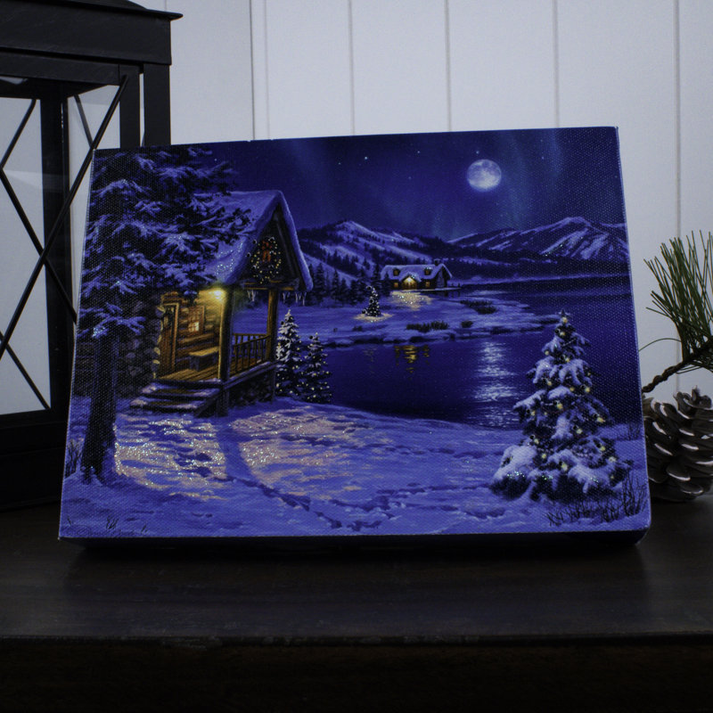 Toile de table éclairée 8 x 6 Moonrise