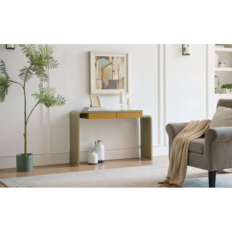 Console Table, Lemon Pepper/Honey Mustard